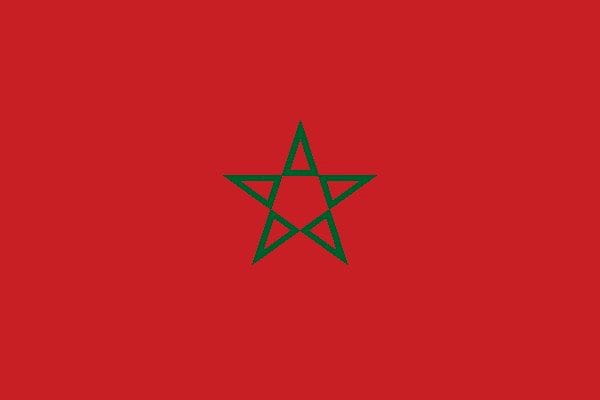 Bandiera Marocco - rimpatrio salma